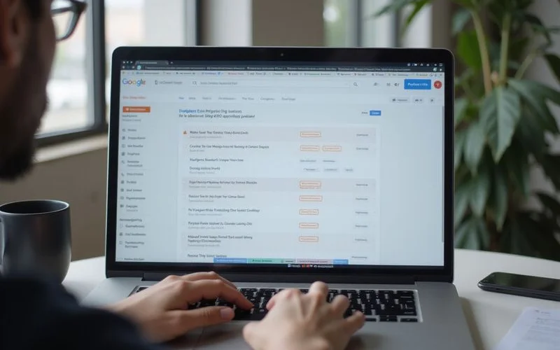 A website migration SEO checklist showing pre-migration audit, URL mapping, and post-launch monitoring.