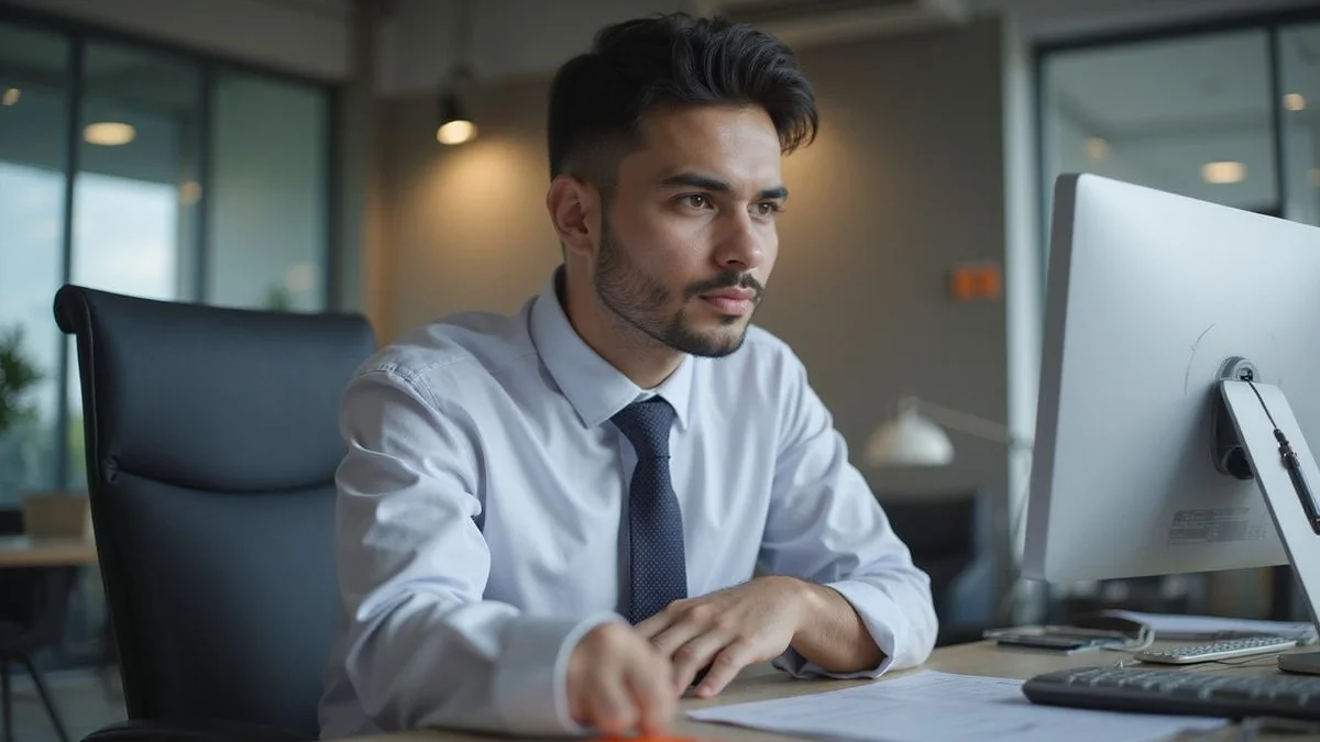 A specialist running a technical SEO audit reviewing crawl, indexation, and Core Web Vitals data.
